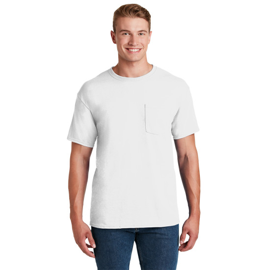 JERZEES® - Dri-Power® Active 50/50 Cotton/Poly Pocket T-Shirt