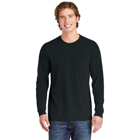 Comfort Colors ® Heavyweight Ring Spun Long Sleeve Pocket Tee