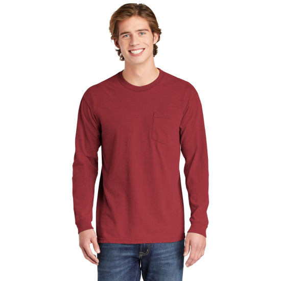 Comfort Colors ® Heavyweight Ring Spun Long Sleeve Pocket Tee