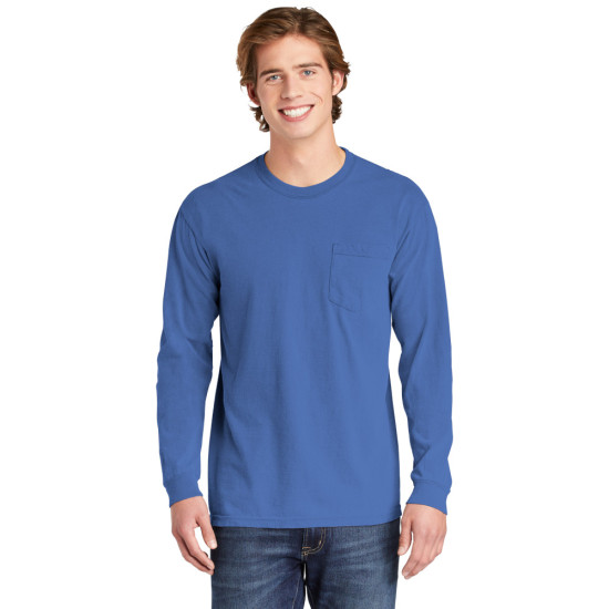 Comfort Colors ® Heavyweight Ring Spun Long Sleeve Pocket Tee