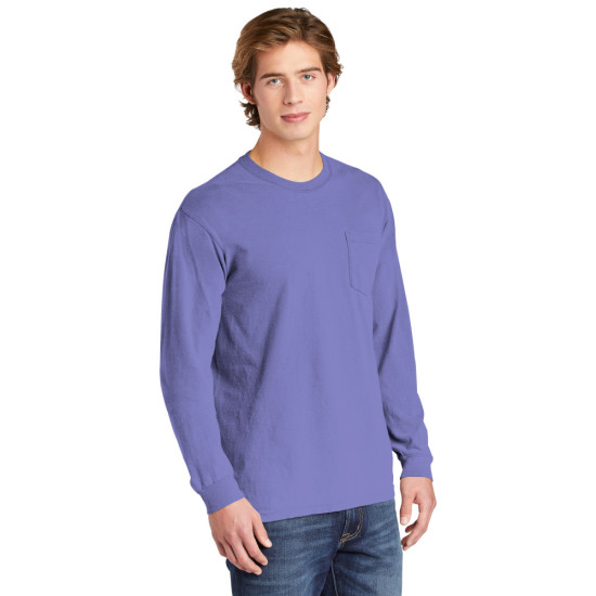 Comfort Colors ® Heavyweight Ring Spun Long Sleeve Pocket Tee