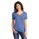 JERZEES ® Ladies Snow Heather Jersey V-Neck T-Shirt