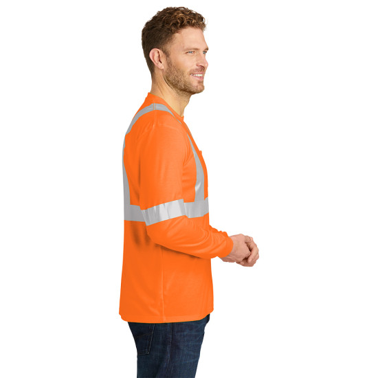CornerStone® ANSI 107 Class 2 Long Sleeve Safety T-Shirt
