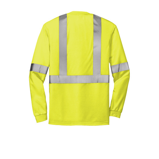 CornerStone® ANSI 107 Class 2 Long Sleeve Safety T-Shirt