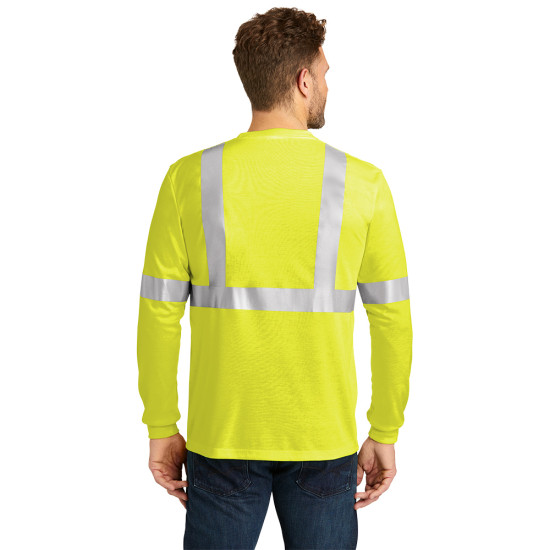 CornerStone® ANSI 107 Class 2 Long Sleeve Safety T-Shirt