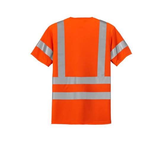 CornerStone® - ANSI 107 Class 3 Short Sleeve Snag-Resistant Reflective T-Shirt