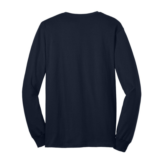 Gildan® - Ultra Cotton® 100% Cotton Long Sleeve T-Shirt with Pocket