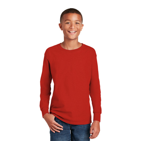 Gildan® Youth Heavy Cotton™ 100% Cotton Long Sleeve T-Shirt