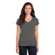 Gildan® Ladies Heavy Cotton™ 100% Cotton V-Neck T-Shirt