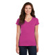 Gildan® Ladies Heavy Cotton™ 100% Cotton V-Neck T-Shirt