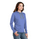 Anvil® Ladies 100% Combed Ring Spun Cotton Long Sleeve Hooded T-Shirt