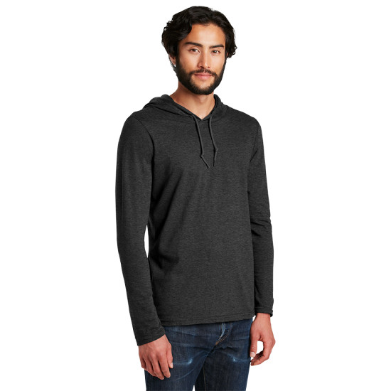 Anvil® 100% Combed Ring Spun Cotton Long Sleeve Hooded T-Shirt
