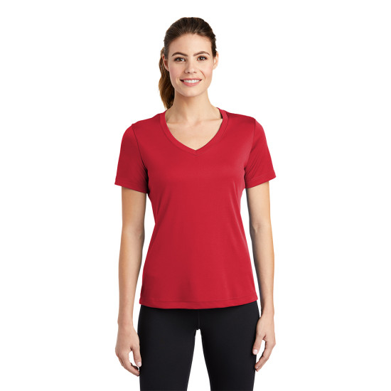 Sport-Tek® Ladies PosiCharge® Competitor™ V-Neck Tee