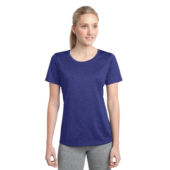 Sport-Tek® Ladies Heather Contender™ Scoop Neck Tee