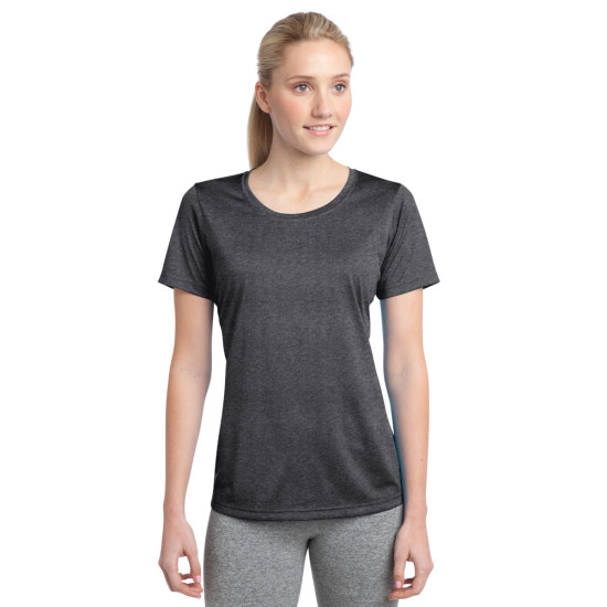 Sport-Tek® Ladies Heather Contender™ Scoop Neck Tee