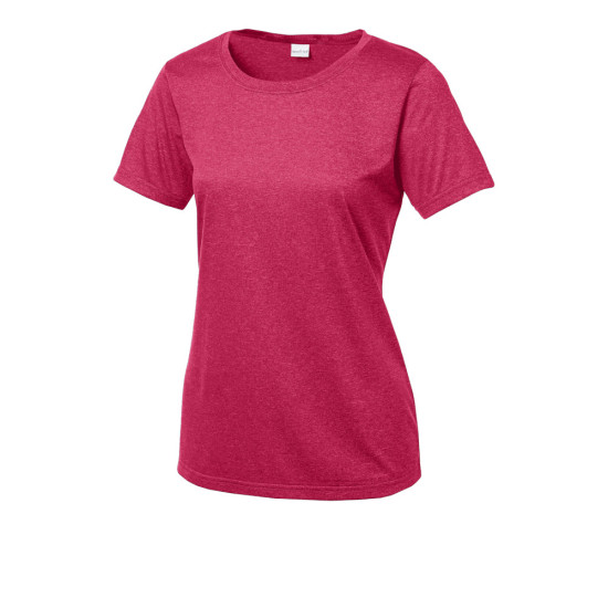 Sport-Tek® Ladies Heather Contender™ Scoop Neck Tee