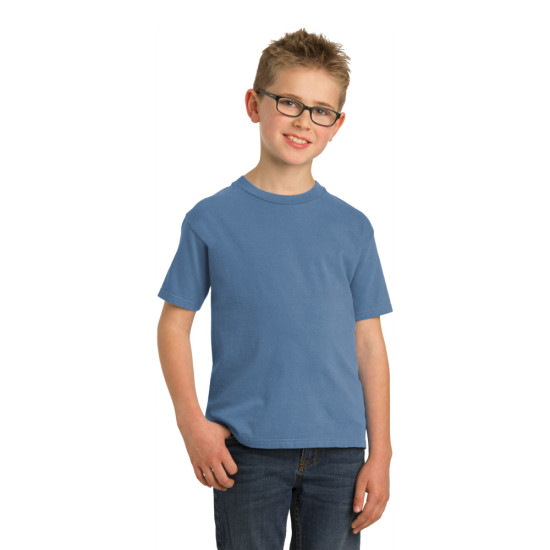 Port & Company® Youth Beach Wash™ Garment-Dye Tee