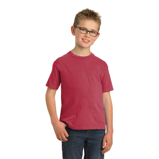 Port & Company® Youth Beach Wash™ Garment-Dye Tee
