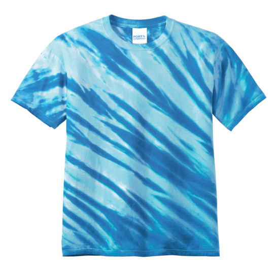 Port & Company® - Tiger Stripe Tie-Dye Tee
