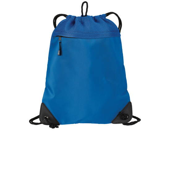Port Authority Cinch Pack with Mesh Trim