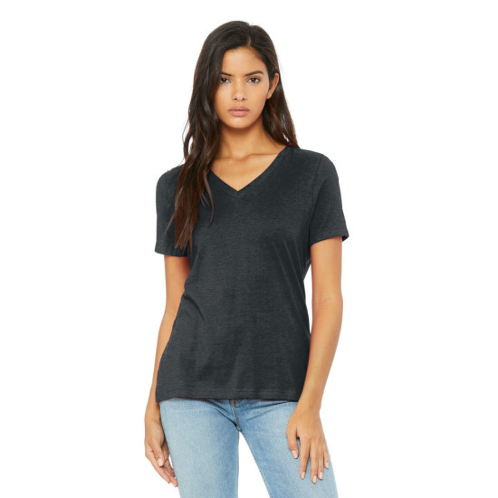 BELLA+CANVAS ® Women’s Relaxed Jersey Short Sleeve V-Neck Tee