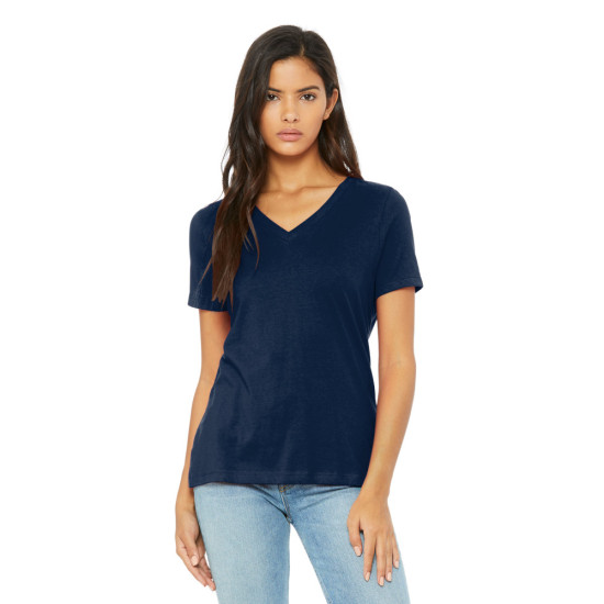 BELLA+CANVAS ® Women’s Relaxed Jersey Short Sleeve V-Neck Tee