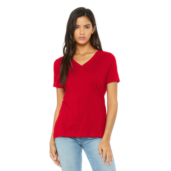 BELLA+CANVAS ® Women’s Relaxed Jersey Short Sleeve V-Neck Tee
