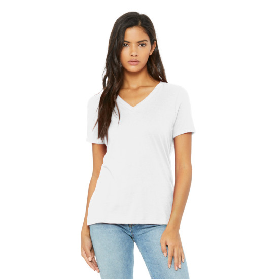 BELLA+CANVAS ® Women’s Relaxed Jersey Short Sleeve V-Neck Tee