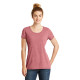 New Era® Ladies Tri-Blend Performance Scoop Tee