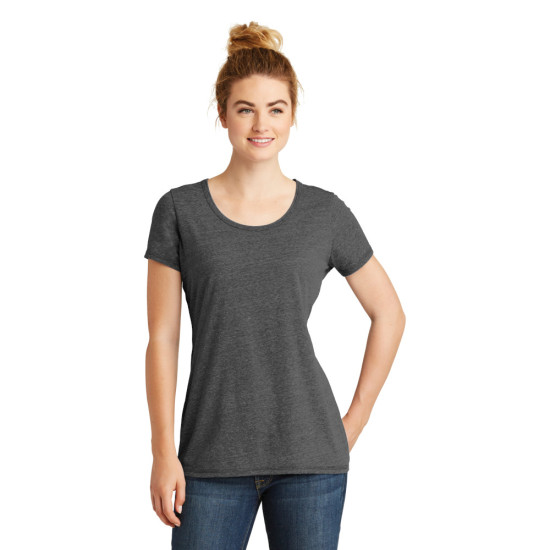 New Era® Ladies Tri-Blend Performance Scoop Tee