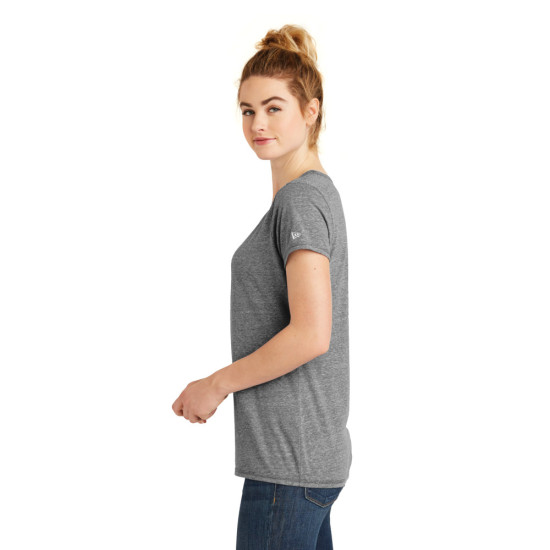 New Era® Ladies Tri-Blend Performance Scoop Tee