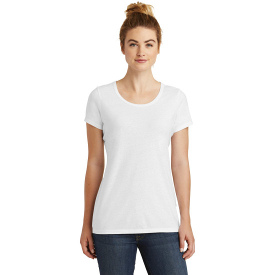 New Era® Ladies Tri-Blend Performance Scoop Tee