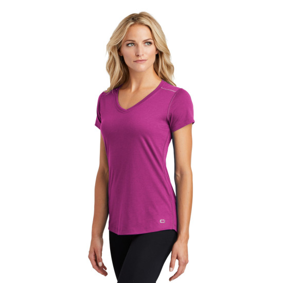 OGIO ® ENDURANCE Ladies Peak V-Neck Tee