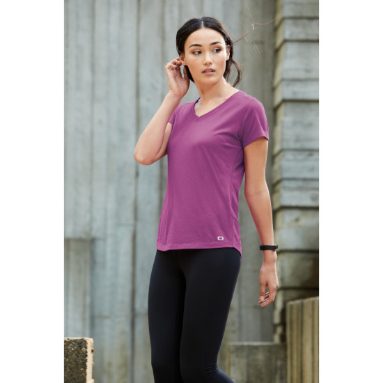 OGIO ® ENDURANCE Ladies Peak V-Neck Tee