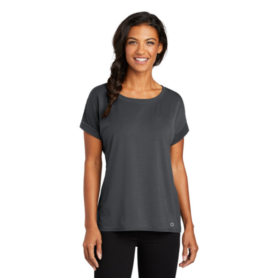 OGIO ® Ladies Luuma Cuffed Short Sleeve