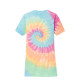 Port & Company® Ladies Tie-Dye V-Neck Tee