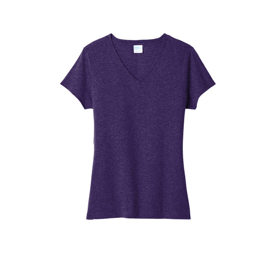 Port & Company ® Ladies Tri-Blend V-Neck Tee
