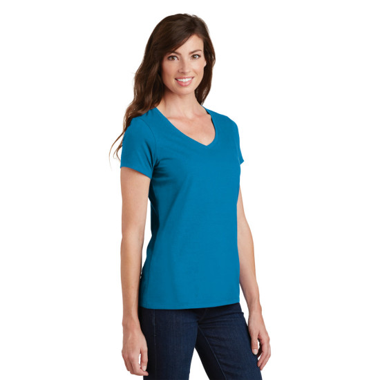 Port & Company® Ladies Fan Favorite™ V-Neck Tee