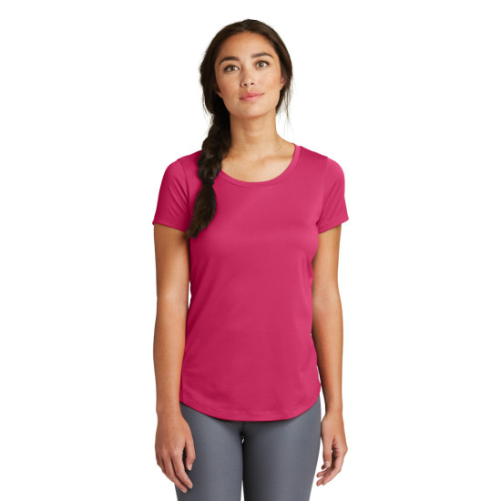 New Era® Ladies Series Performance Scoop Tee