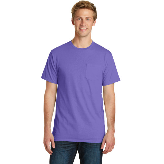 Port & Company® Beach Wash™ Garment-Dyed Pocket Tee