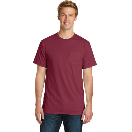 Port & Company® Beach Wash™ Garment-Dyed Pocket Tee