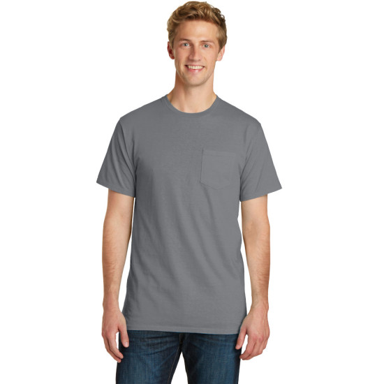 Port & Company® Beach Wash™ Garment-Dyed Pocket Tee
