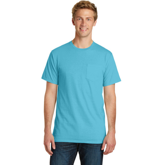 Port & Company® Beach Wash™ Garment-Dyed Pocket Tee