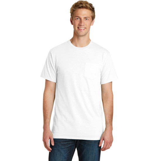 Port & Company® Beach Wash™ Garment-Dyed Pocket Tee