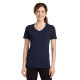 Port & Company® Ladies Performance Blend V-Neck Tee