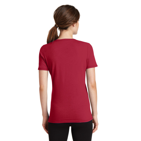 Port & Company® Ladies Performance Blend V-Neck Tee