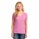 Port & Company® Ladies Core Cotton V-Neck Tee