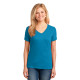 Port & Company® Ladies Core Cotton V-Neck Tee