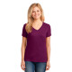 Port & Company® Ladies Core Cotton V-Neck Tee