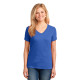 Port & Company® Ladies Core Cotton V-Neck Tee